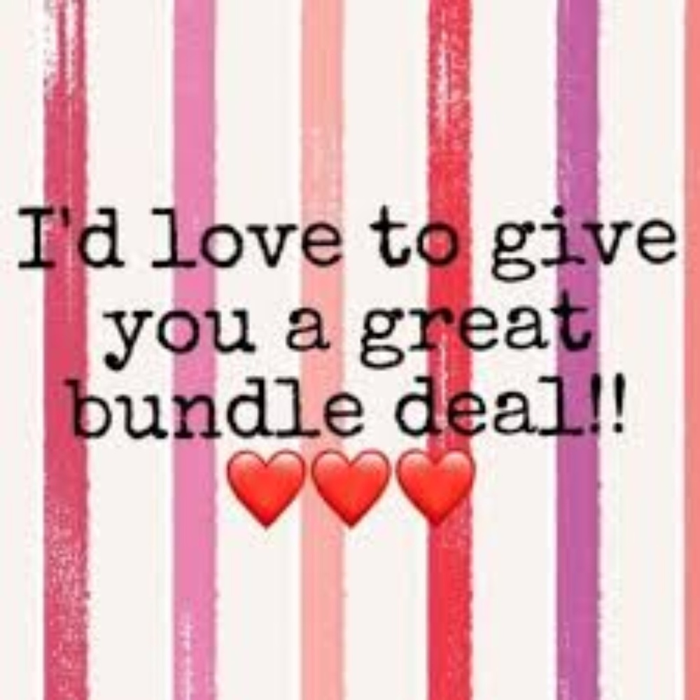 Bundle Your Items And Save!